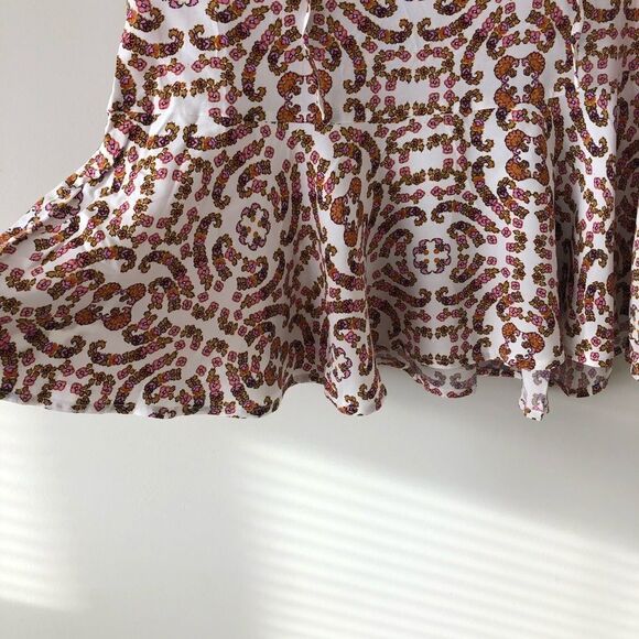 Nwt - Cupcake & Cashmere Floral Peplum Top - Picture 5 of 8